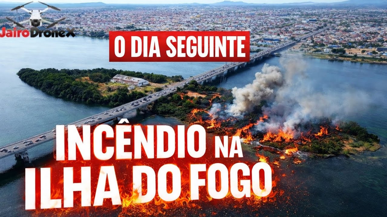 Colocaram fogo na Ilha do Fogo… fui lá conferir no dia seguinte 😳