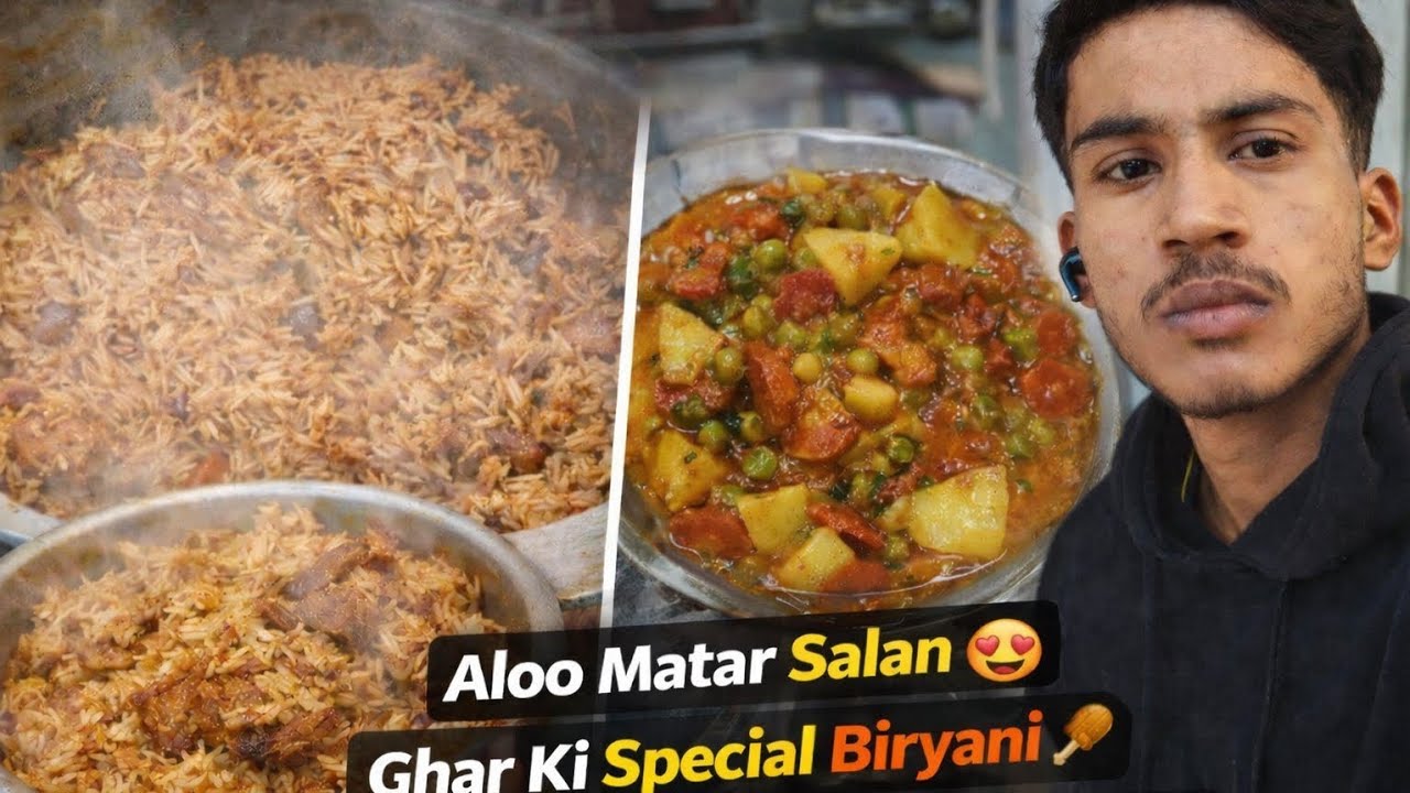 Aj khay Ghar kay banay hua alag alag khanay or  ma na sikha zarang chalana.