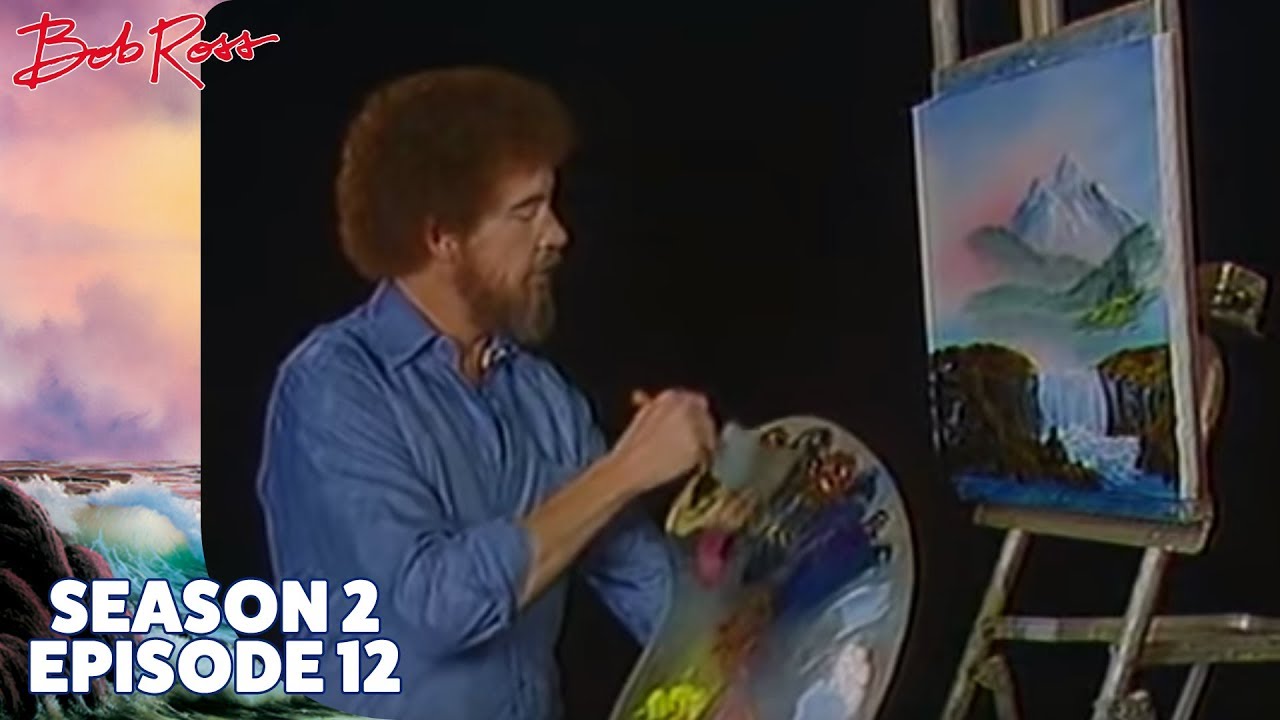 Bob Ross - Mountain Waterfall (Season 2 Episode 12)