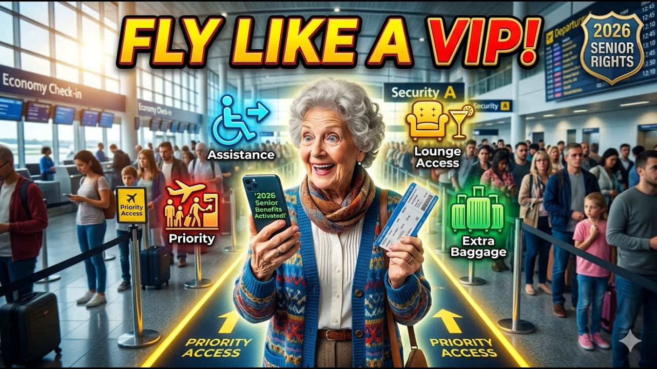 2026 Senior Airport Rights EXPLAINED ✈️ 7 Crucial Travel Benefits You Can&rsquo;t Afford to Miss!