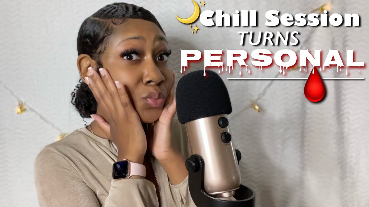 ASMR Whisper Ramble Unintentionally Turns PERSONAL 🩸💕| SLOW Soft Whispers | Girl Talk (TMI)