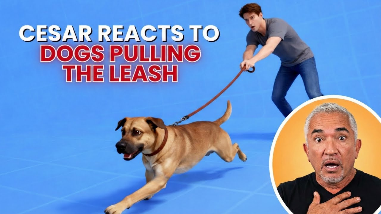 How to Stop Your Dog from Pulling | Cesar Reacts