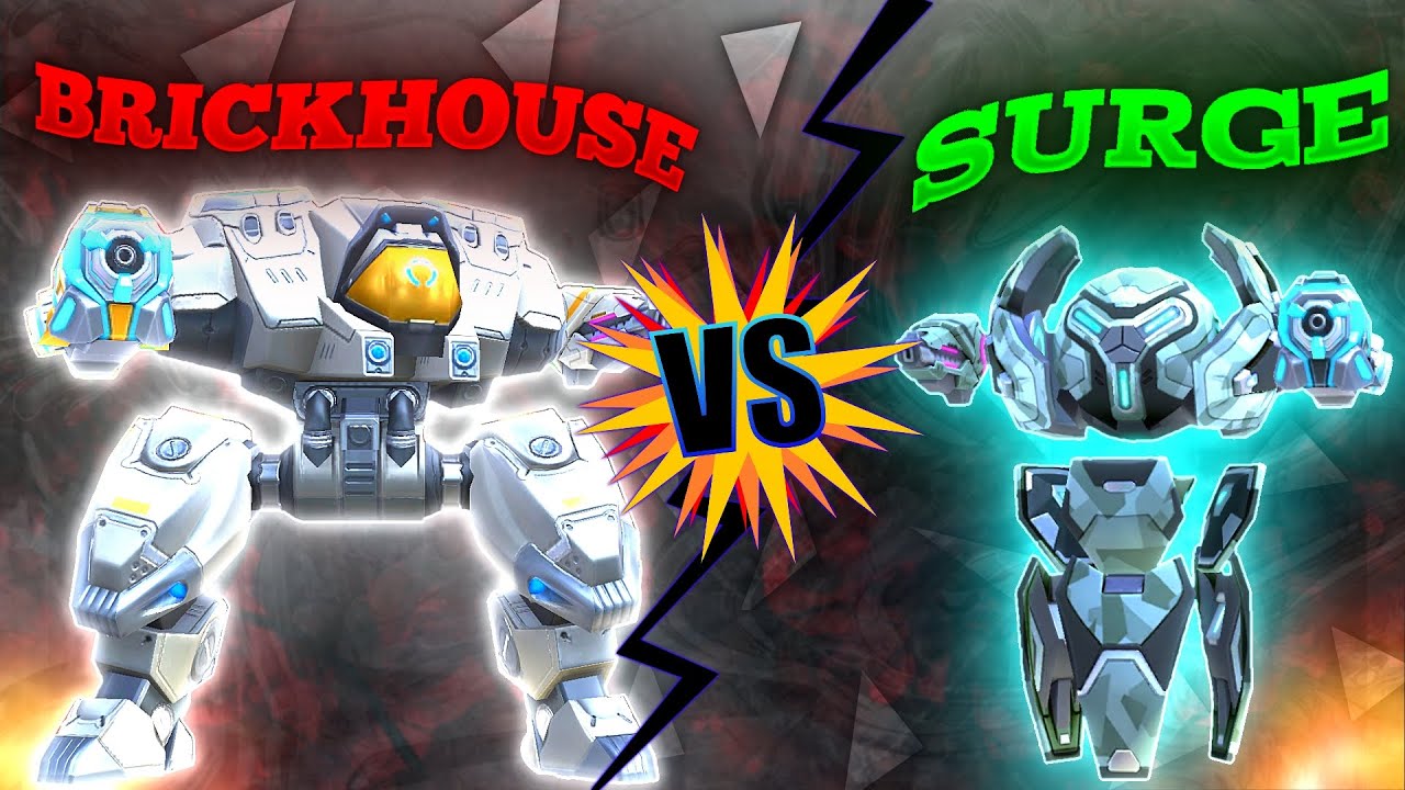 BRICKHOUSE VS SURGE 🤩🤩 || VERSUS VIDEO || MECH ARENA ||