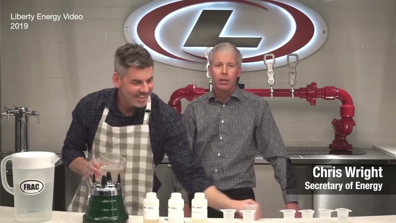 Energy Secretary Chris Wright: Drinking Frack Fluid