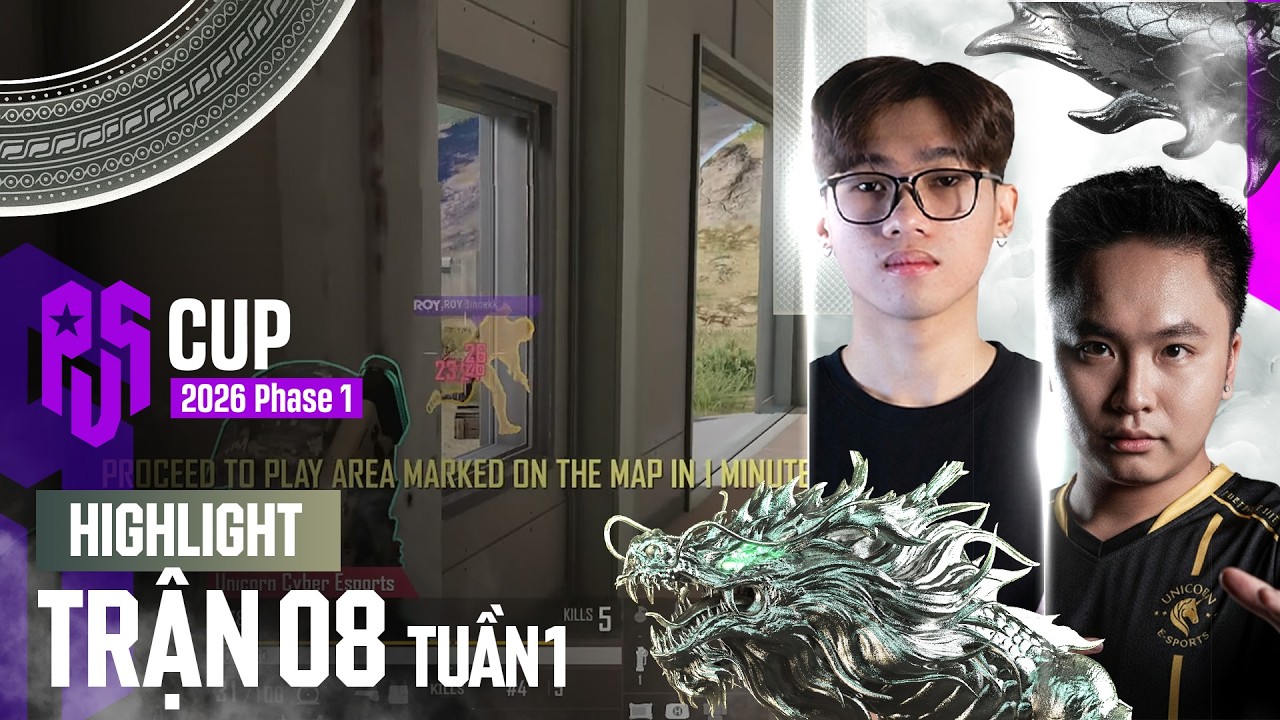 🏆[Highlight PVS Cup 2026 P1] Tuần 1 Trận 8: YmCud thể hiện bản lĩnh - SBTC xuất sắc lọt vào Top 4