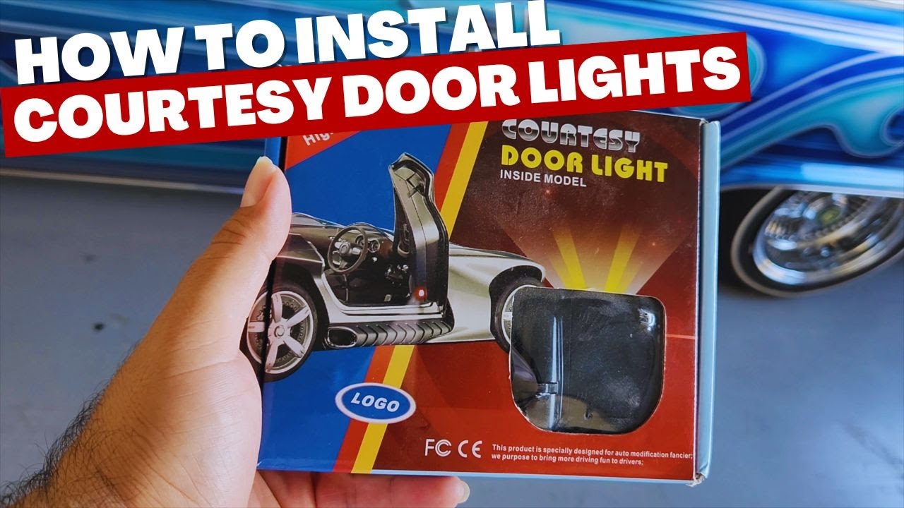 HOW TO Install  COURTESY DOOR PROJECTOR LIGHTS 2023