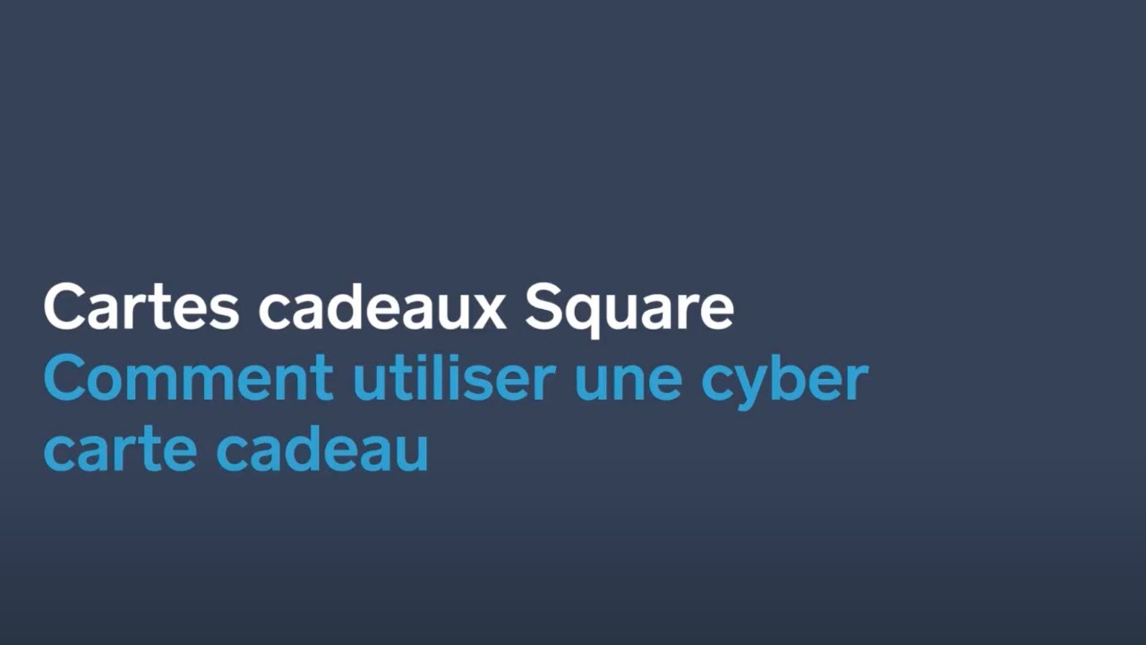 Comment utiliser une cyber carte cadeau