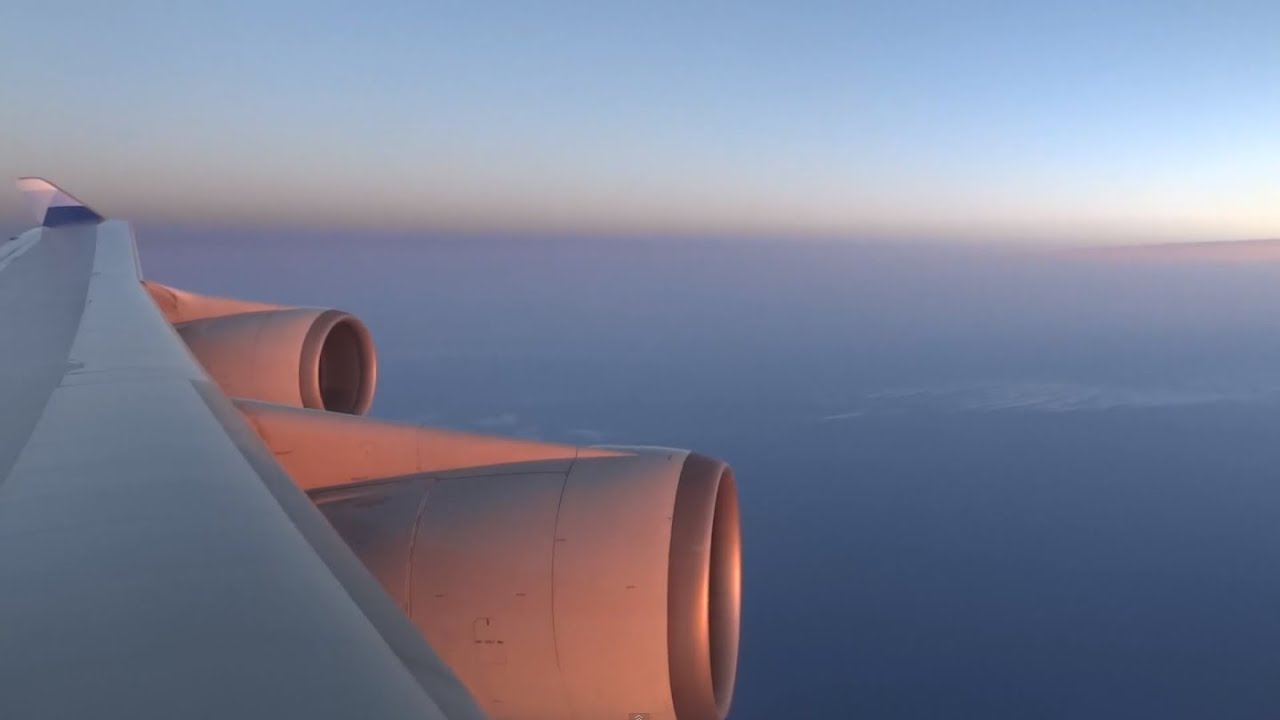 China Airlines 747-400 Taipei-SFO Flight Experience: Inflight, Approach, and Landing