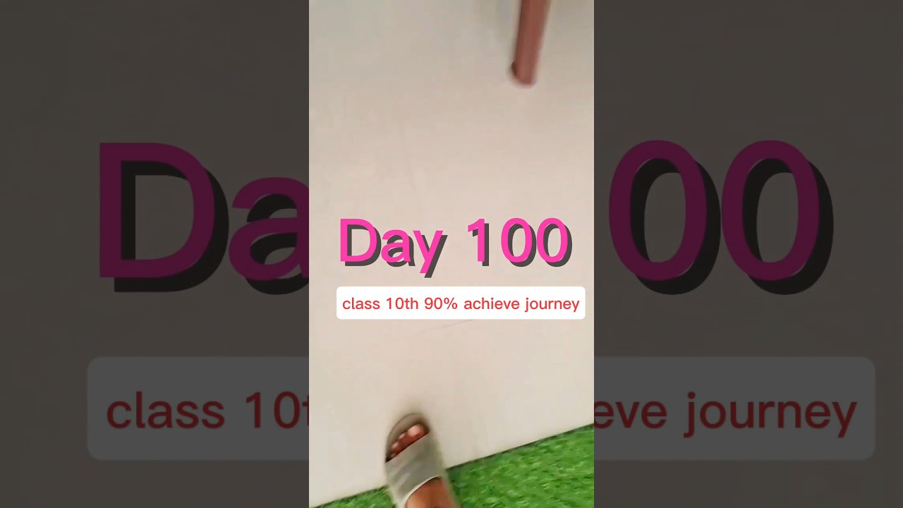 Day 100: Journey to Achieving 90% in Class 10th #minivlog #studyvlog #class10 #cbseclass10 #class...