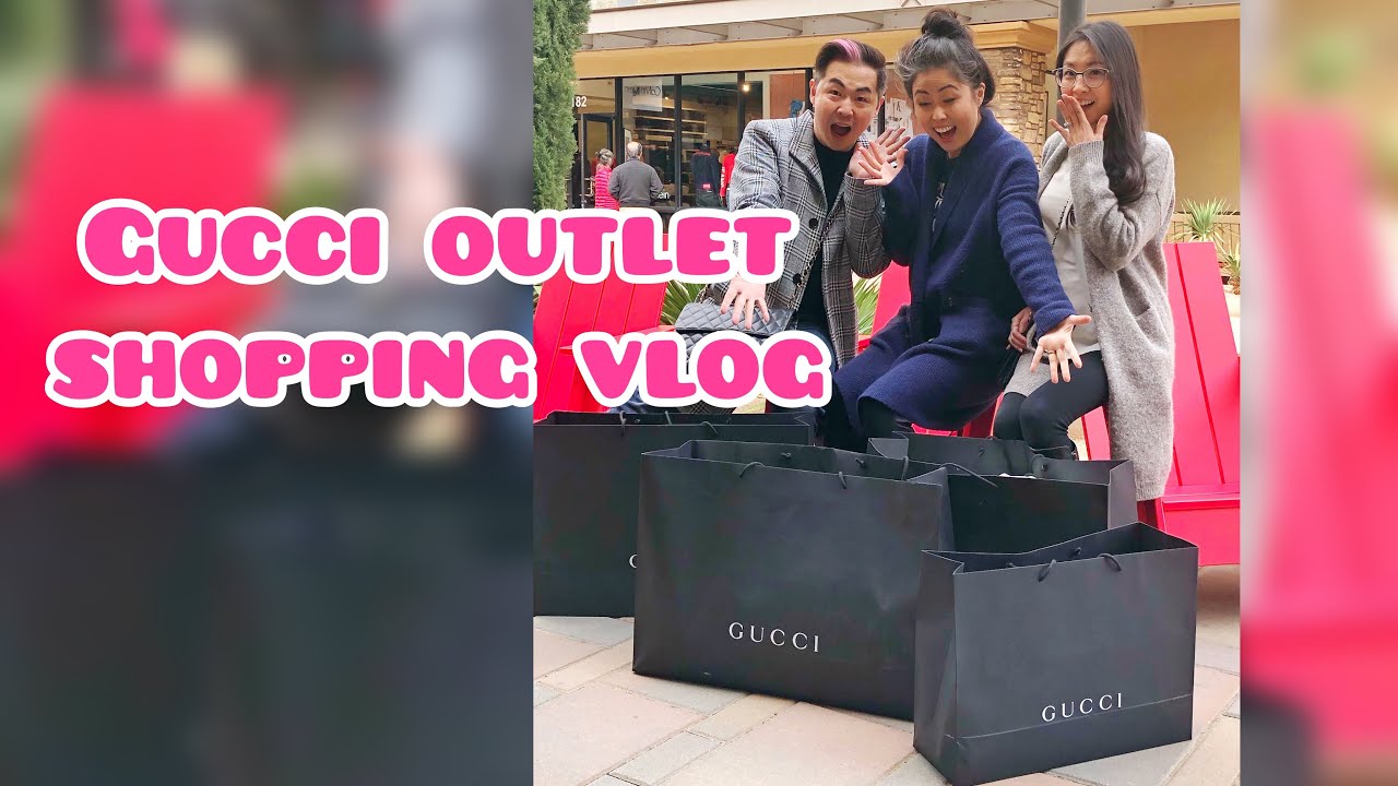 Shopping at Cabazon Gucci Outlets
