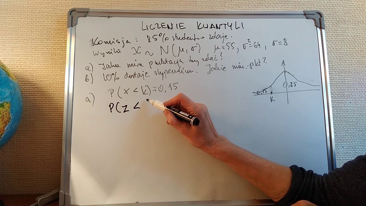 Statystyka 4.5. Kwantyle - przykład