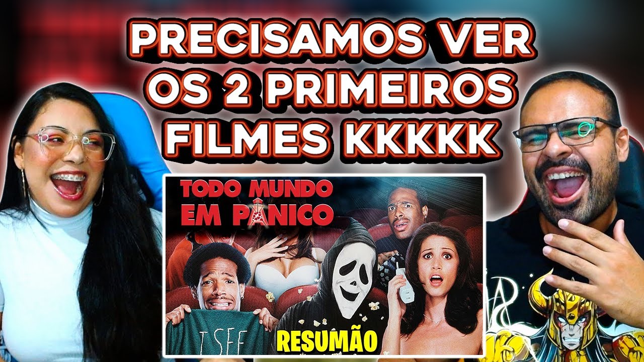 REACT CLARK | Todo Mundo em Pânico era BIZARRO: A História dos 5 Filmes em 1 Vídeo!