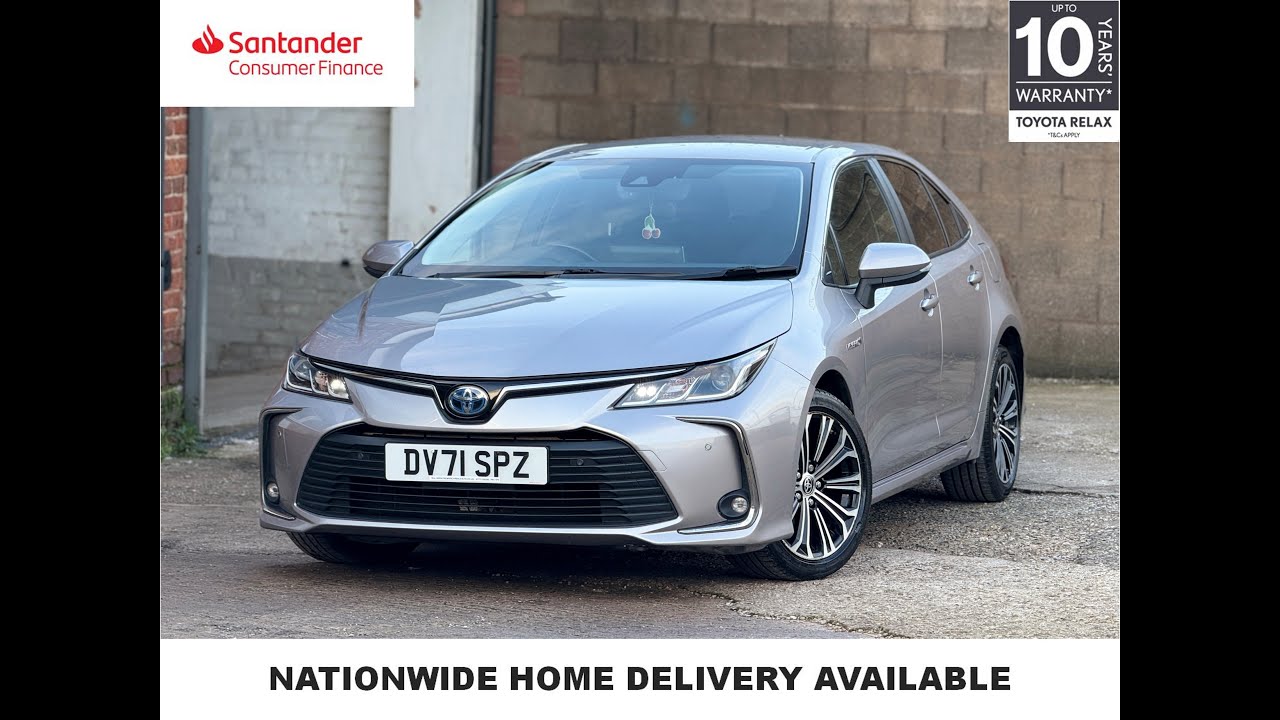 2021 Toyota Corolla 1.8 VVT-h Design CVT Euro 6 (s/s) 4dr, DV71SPZ - Premier Car Sales Preston