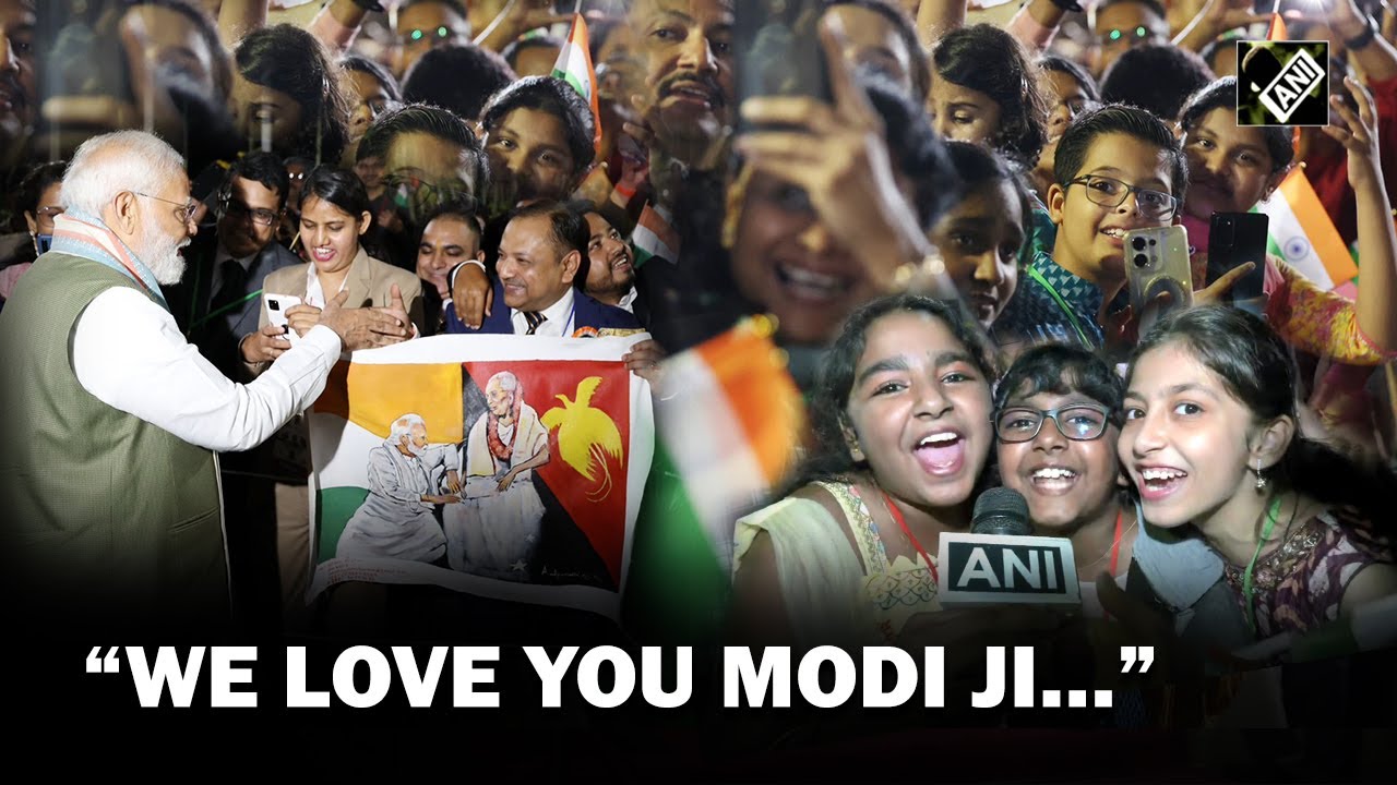 “We Love You Modi Ji…” PM Modi receives rousing welcome from Indian Diaspora in Papua New Guinea
