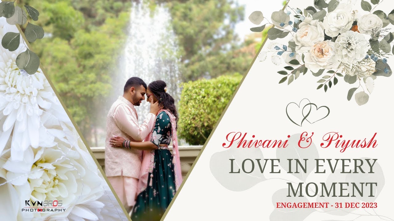 SHIVANI 💍 PIYUSH | ENGAGEMENT | HIGHLIGHTS | KVN BROS PHOTOGRAPHY
