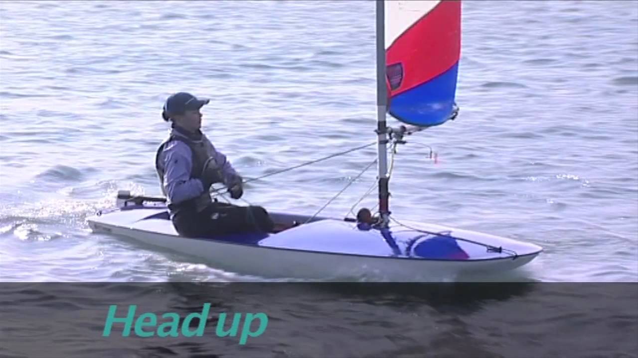 Topper Stopping - Dinghy Sailing techniques with Shirley Robertson - RYA Champion Club