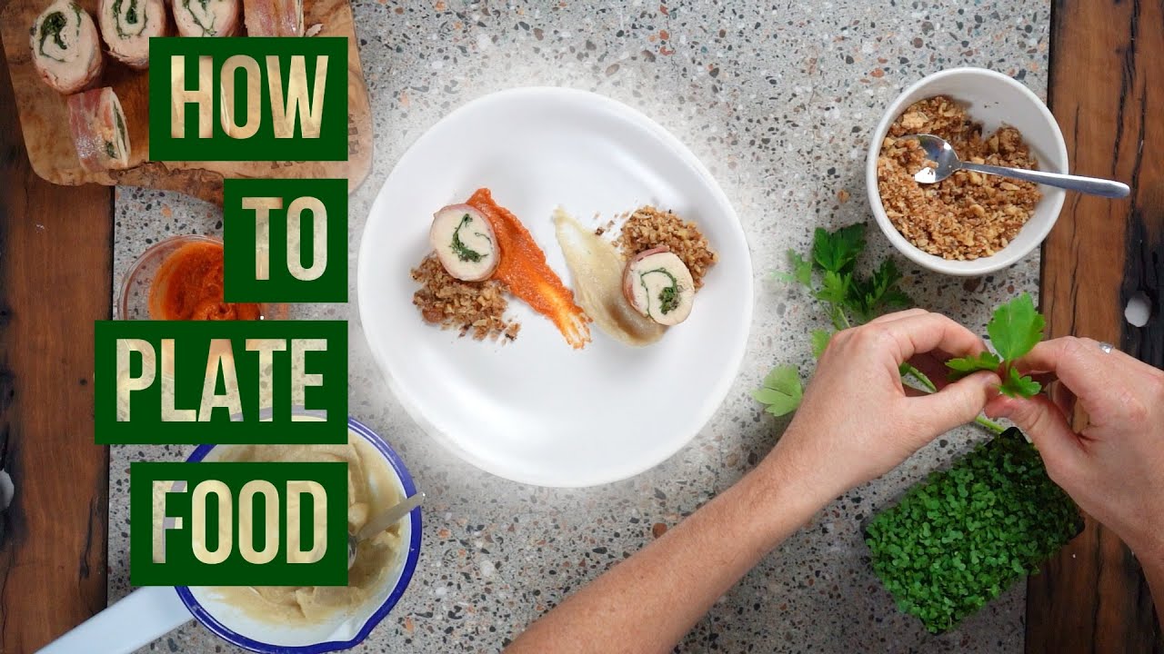 How I Plate Food -  Plating Time EP.1 - Gourmet Plating Methods
