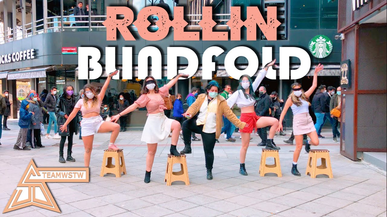 [BLINDFOLD CHALLENGE] BRAVE GIRLS - ROLLIN' DANCE COVER [TEAMWSTW]