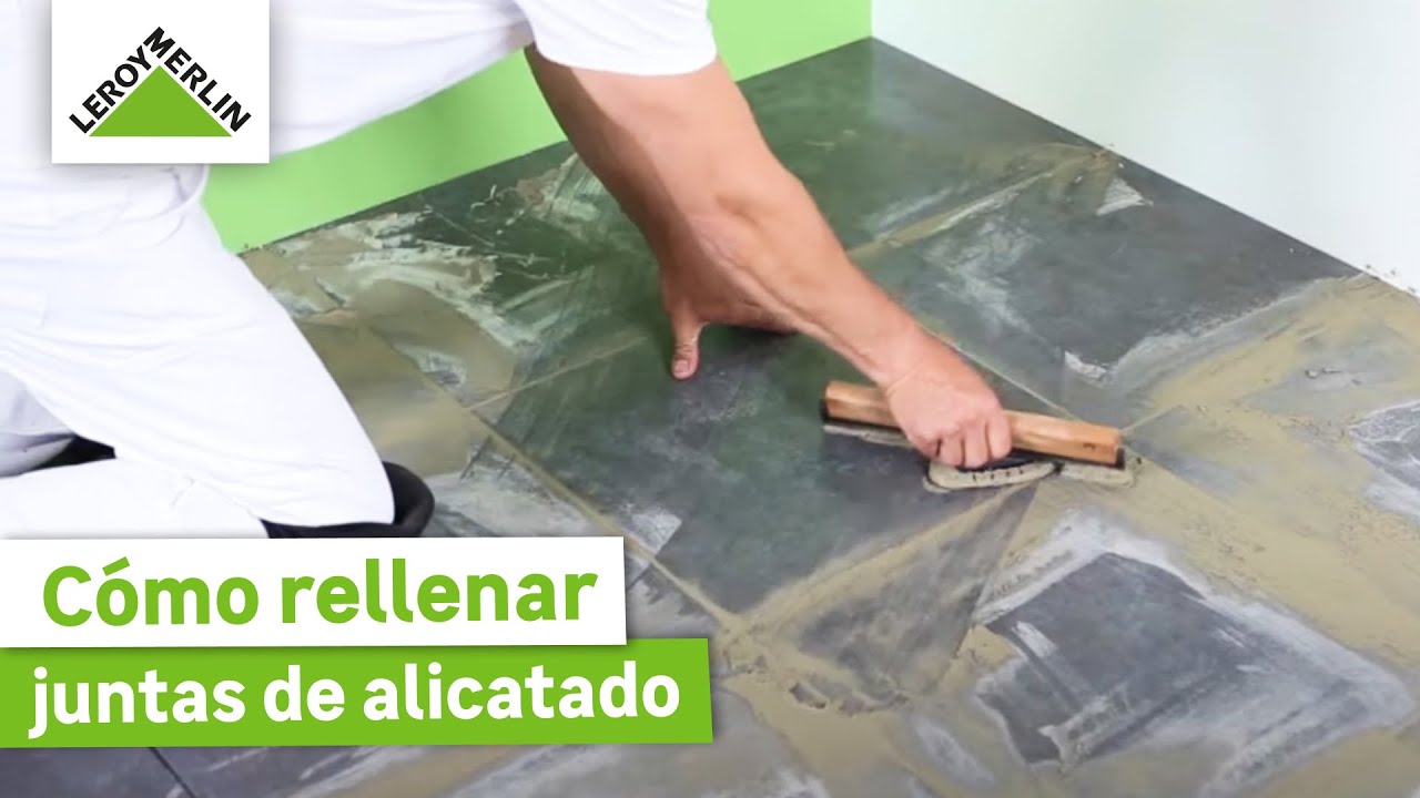 Cómo rellenar juntas de alicatado | LEROY MERLIN