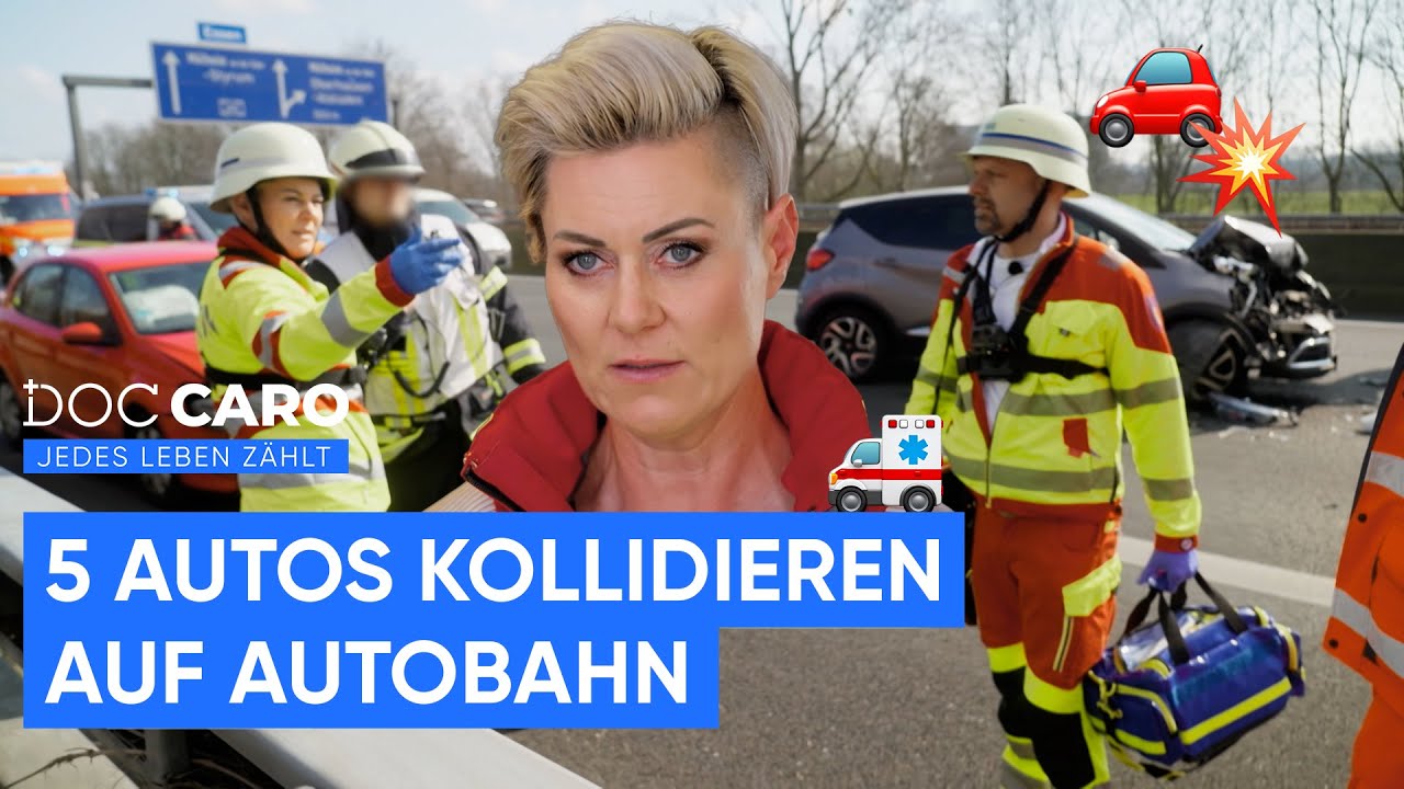 💥 KOLLISION auf der AUTOBAHN 🛣️ Wie behält Doc Caro den Überblick? 👀 | Doc Caro | VOX