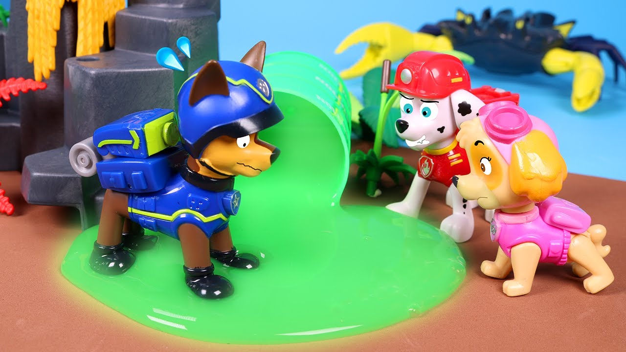 Patrulla canina - Chase queda atrapado 💗 Dibujos animados para ni&ntilde;os