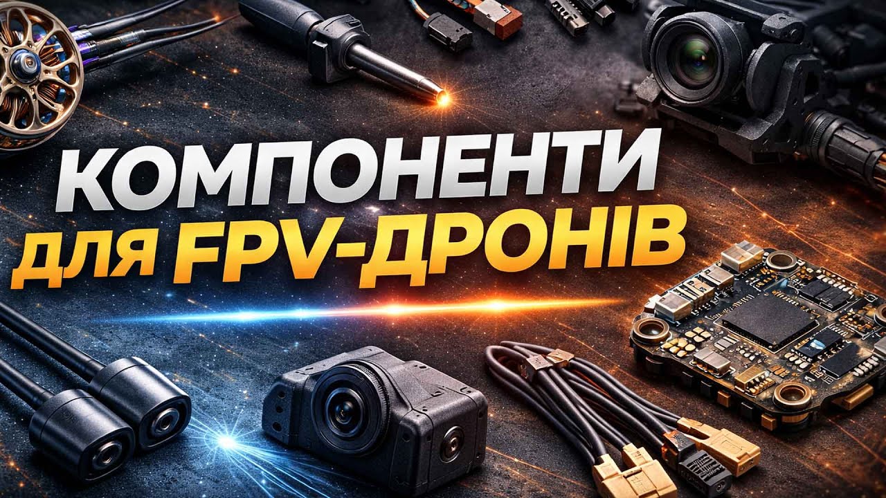 Що в FPV може бути українським: комплектуючі, виробники і компонентна незалежність