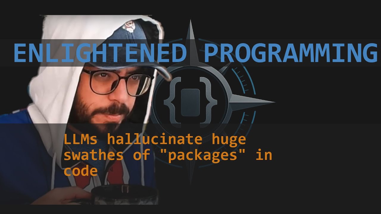 LLMs hallucinate huge swathes of  packages  in code