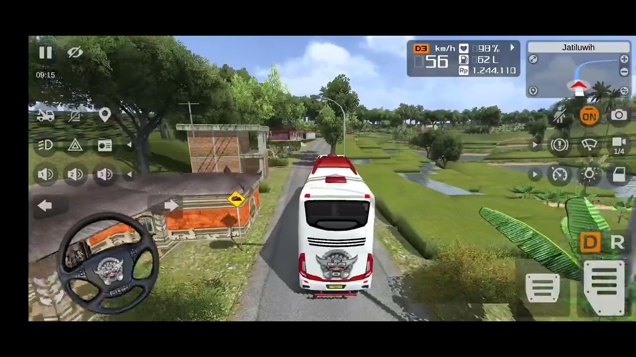 Bus Simulator Indonesia Dangerous Ghat Road Driving 😱 Gameplay 2026 |
