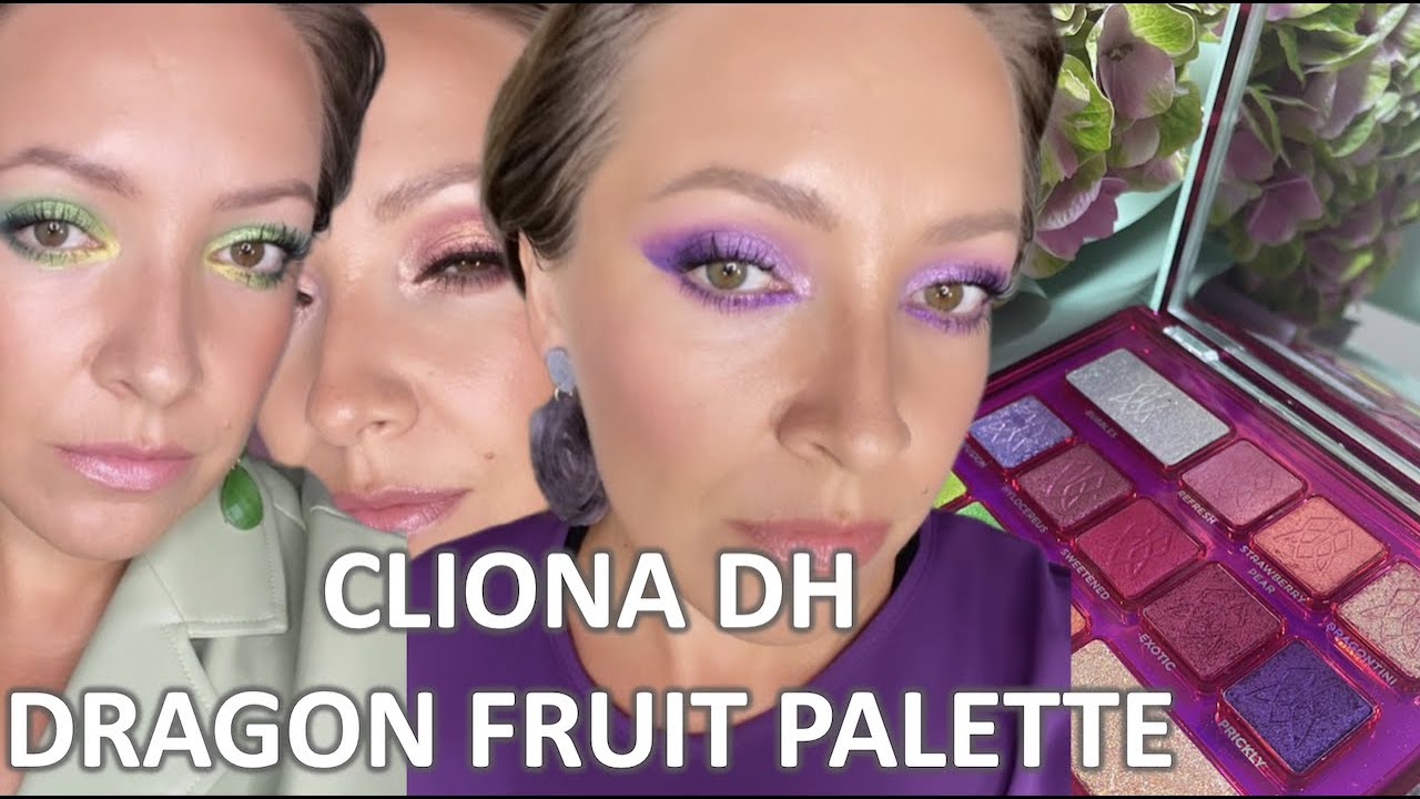 CLIONADH DRAGON FRUIT PALETTE / Обзор, 12 макияжей/ Marigudik