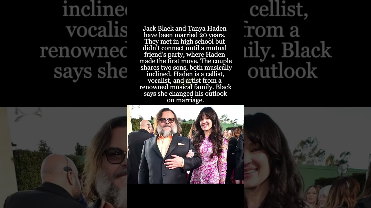 Who Is Jack Black&rsquo;s Wife? All About Tanya Haden #JackBlack #TanyaHaden #Marriage #LoveStory #Music