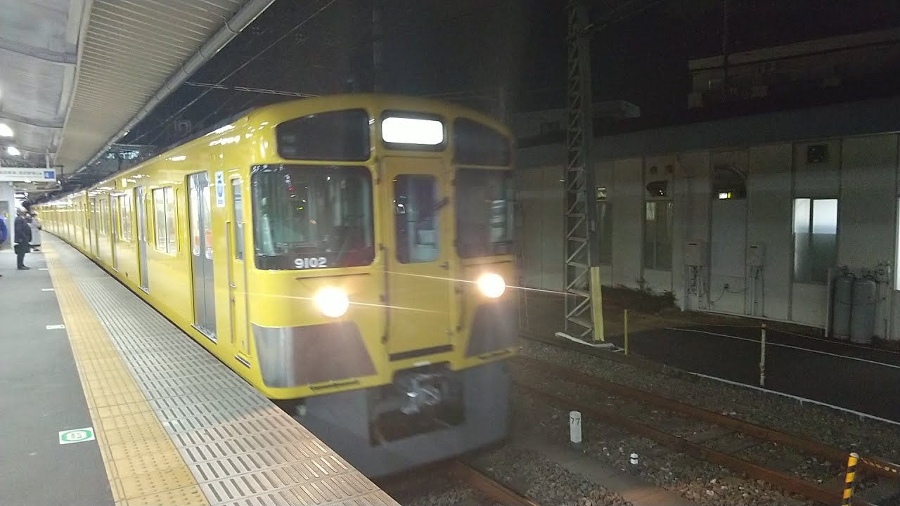 西武9000系9102F 玉川上水への回送
