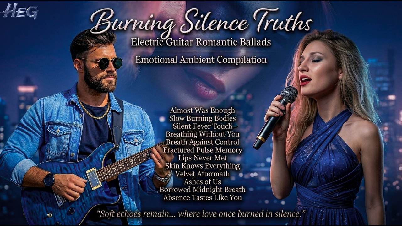 Burning Silence Truths &ndash; Electric Guitar Romantic Ballads | Emotional Ambient Compilation