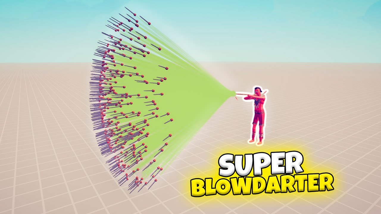 SUPER BLOWDARTER VS EVERY FACTION | TABS MODDED GAMEPLAY