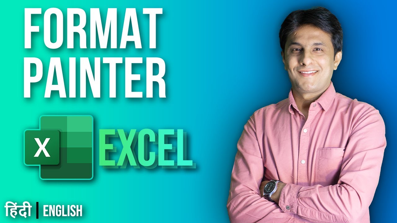5.6 Format Painter in Excel | Excel tutorial for Beginner 2022 | Hindi - English by Pavan Lalwani