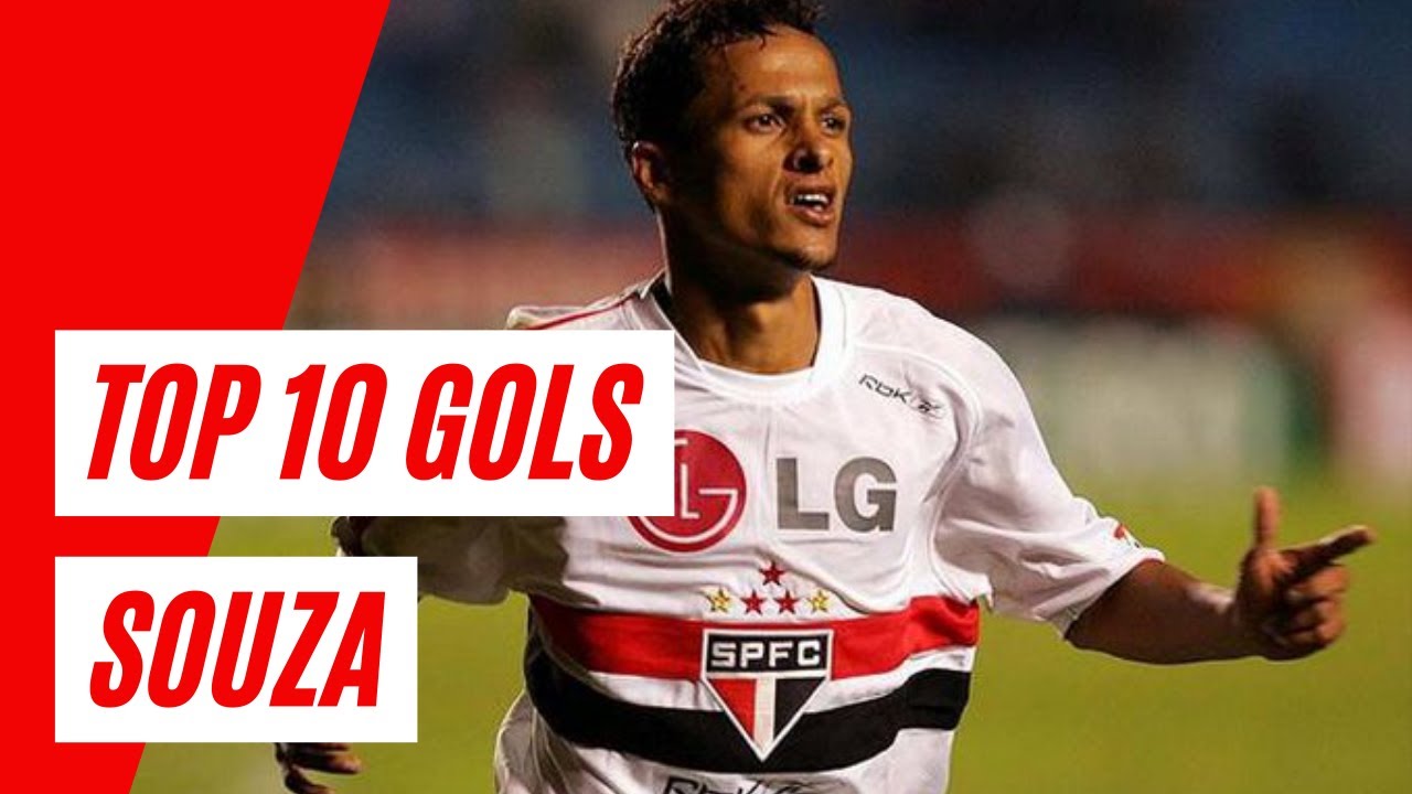 Top 10: Gols de SOUZA - Os MELHORES GOLS da carreira de SOUZA