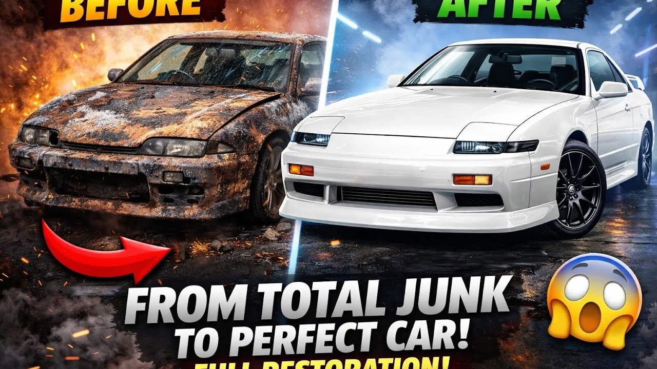 Abandoned Car Fully Restored – Incredible Transformation