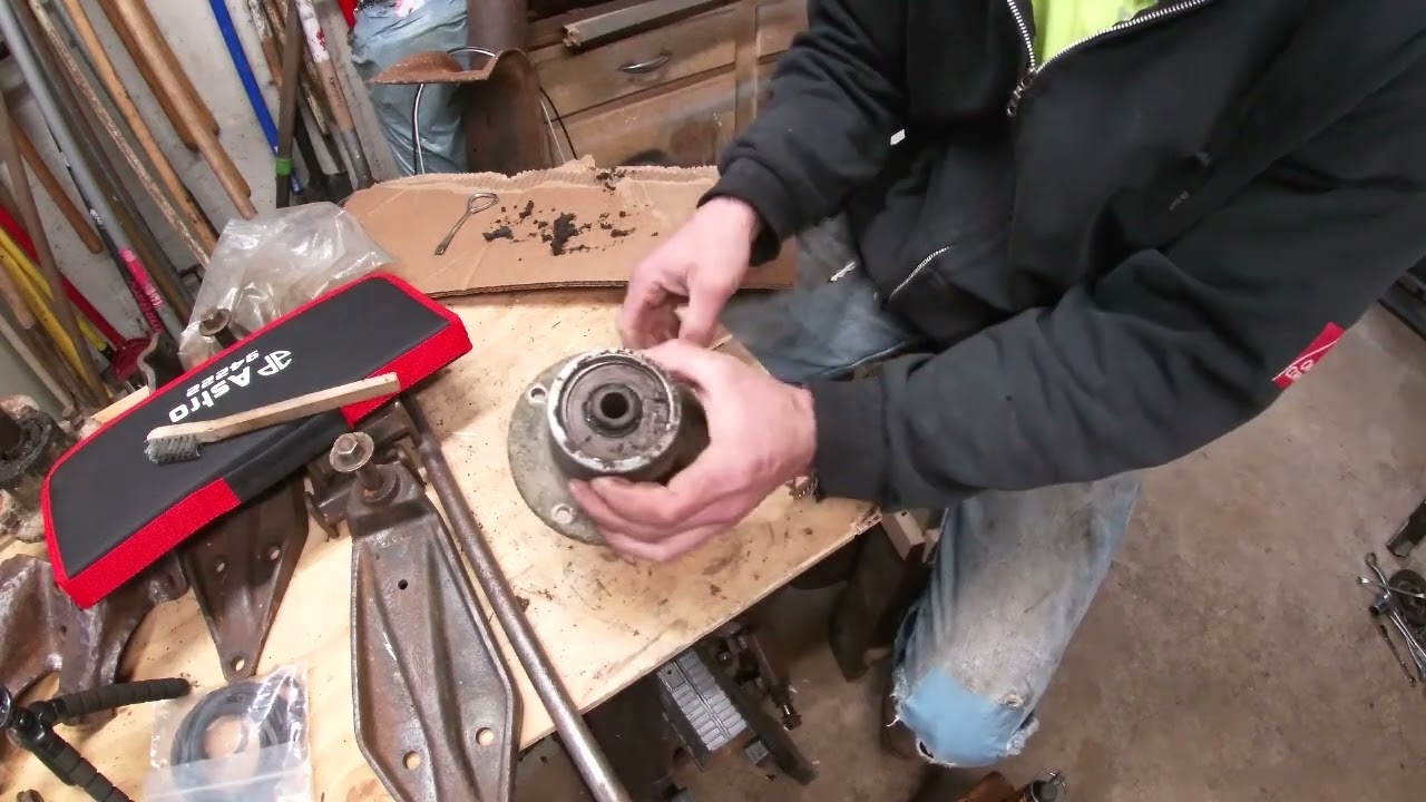 Scag spindle rebuild