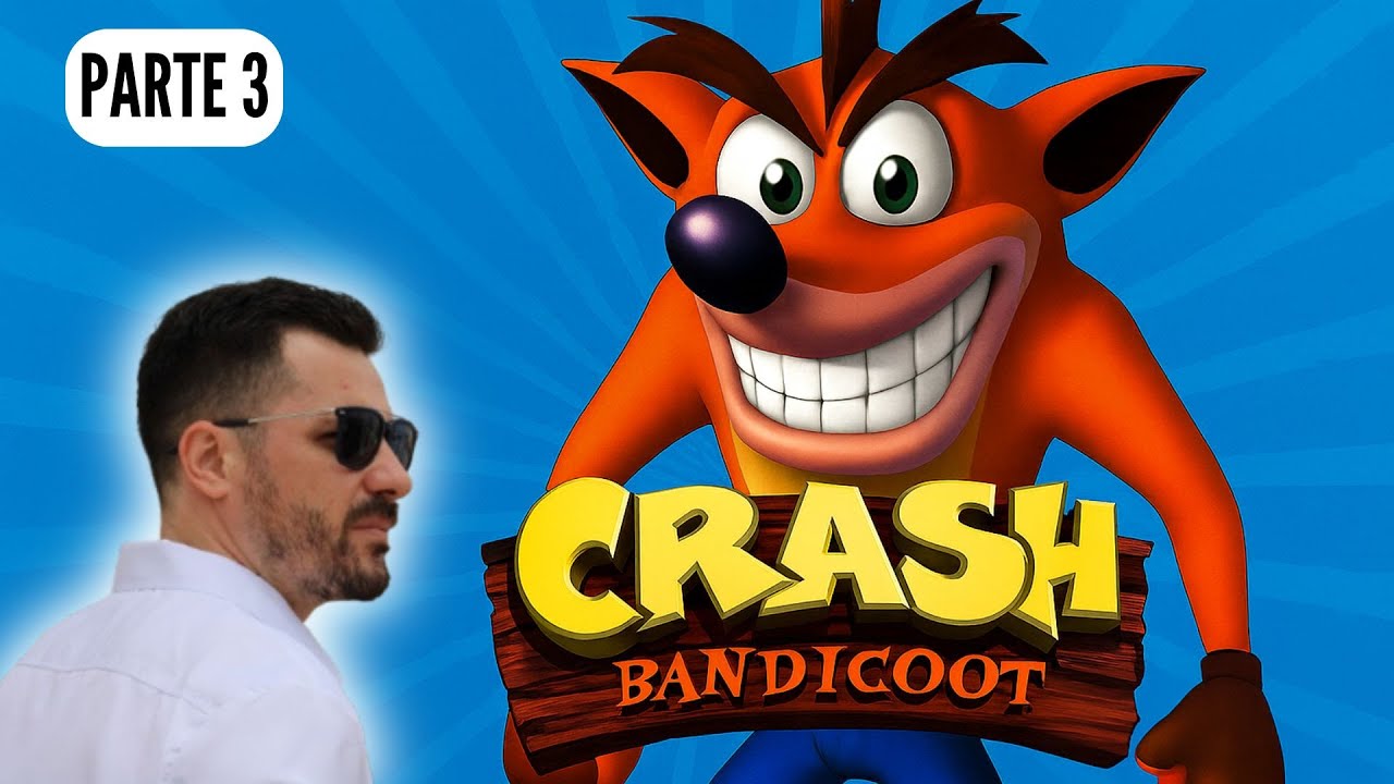 🎮 O Reaper joga Crash Bandicoot parte III
