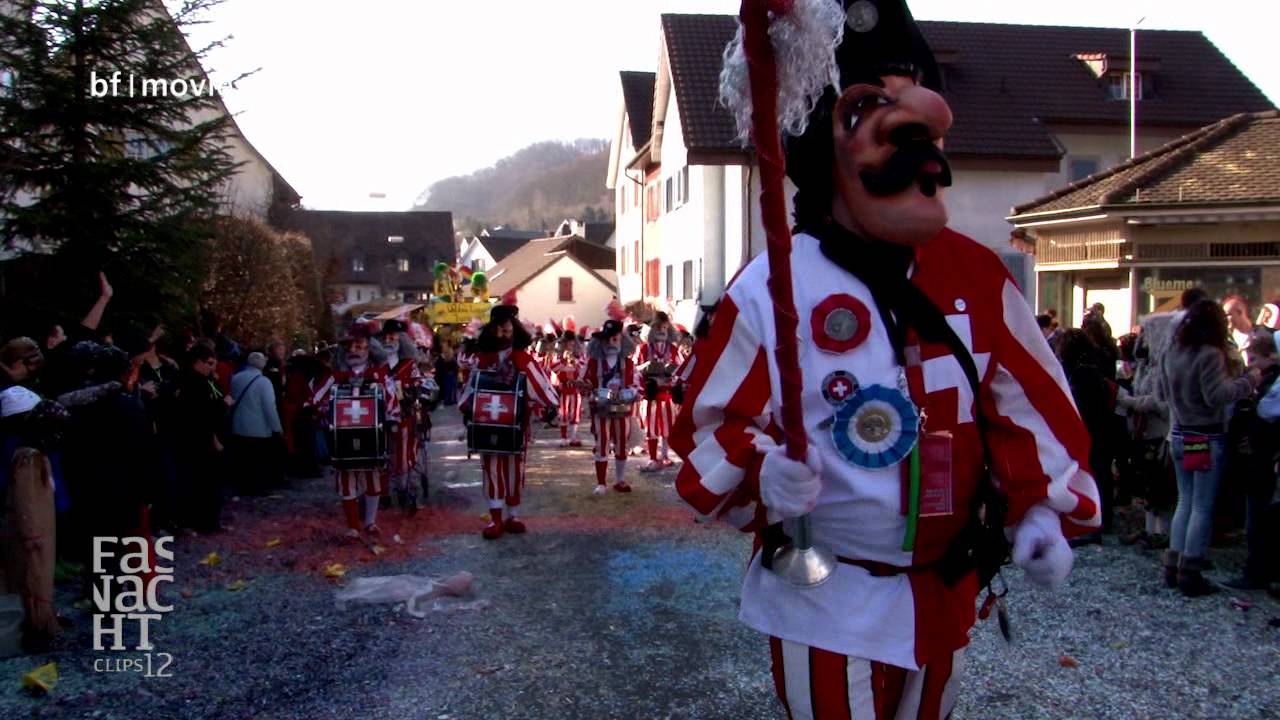 Fränkeschränzer Fasnacht-Clip «Heat Of The Moment» @Umzug Frenkendorf 2012