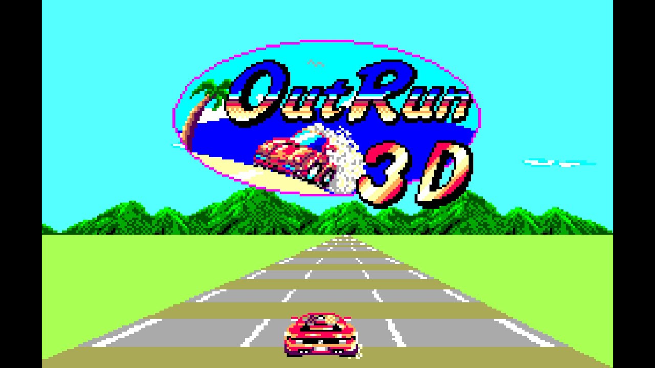 [Longplay] - Out Run 3-D (Expert, All Roads) - Sega Master System