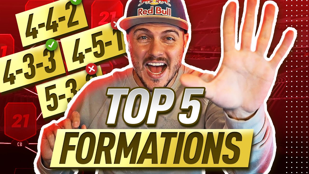 TOP 5 BEST FORMATIONS IN FIFA 21 ULTIMATE TEAM