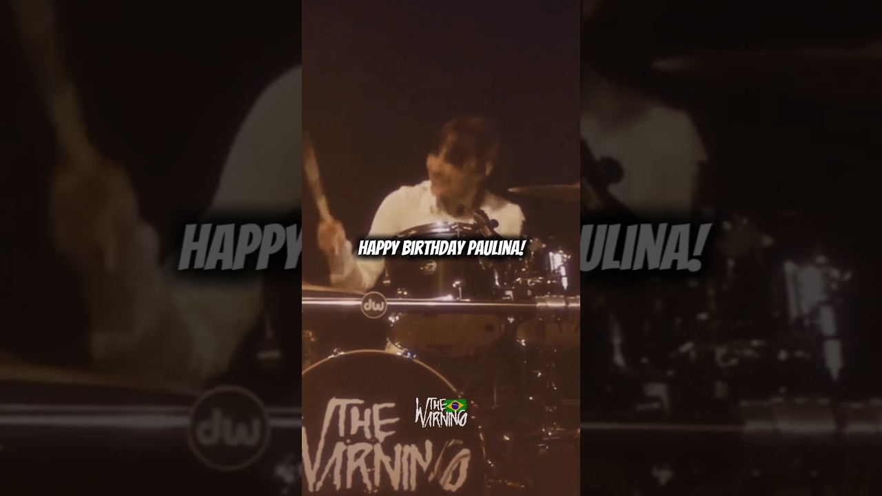 Happy Birthday Paulina! #paulinavillarreal #thewarning #edit #foreveryoung #rock #fypシ゚ #birthday