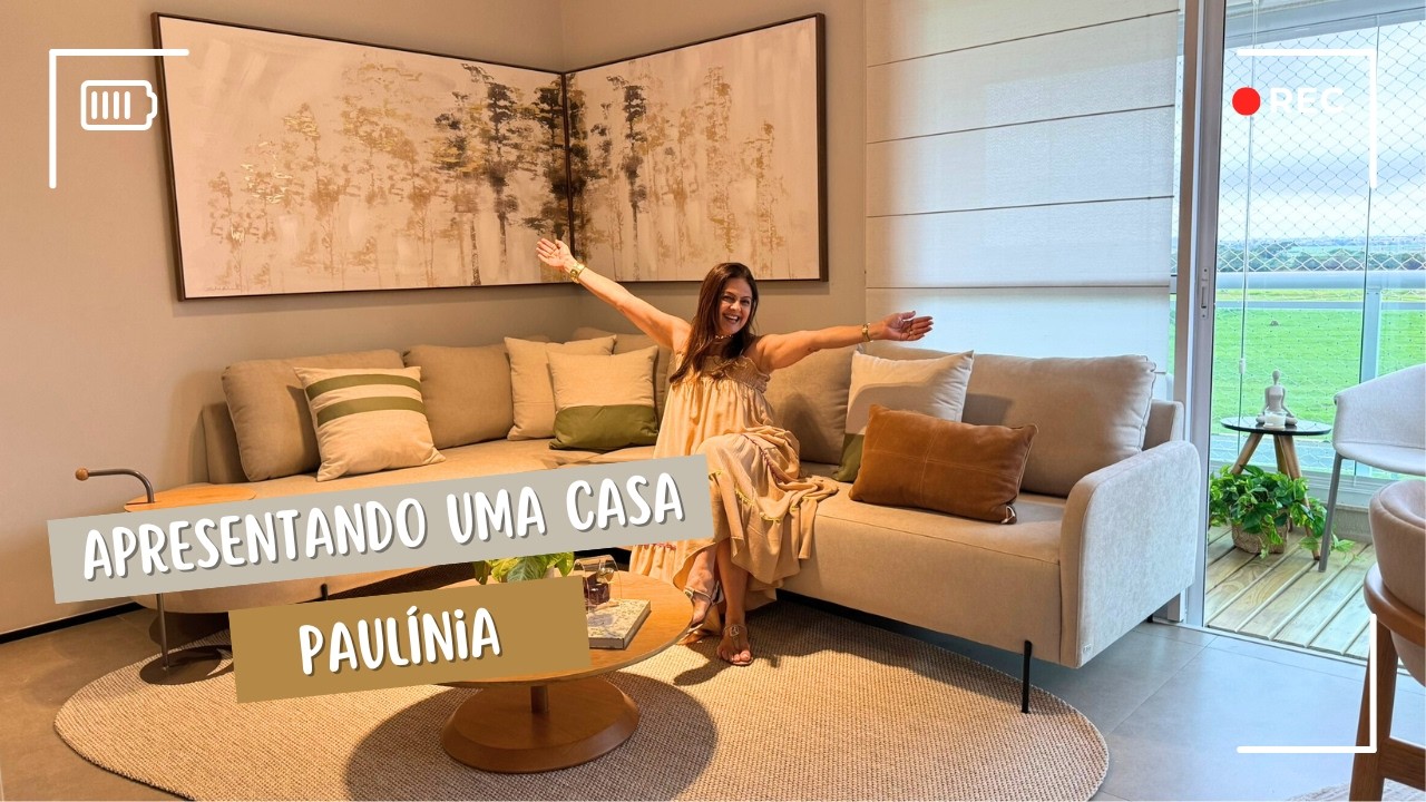 Apresentação da Decoração de um apartamento Aconchegante.
