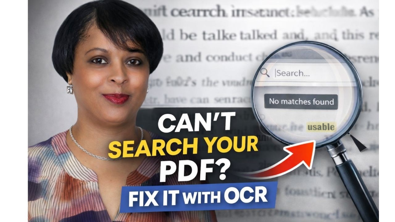 How to Make a PDF Searchable Using OCR (Step-by-Step)