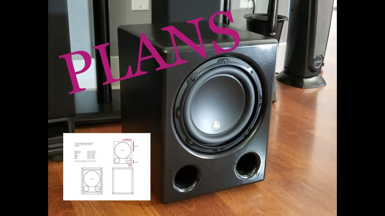 8 inch Ported Subwoofer Build