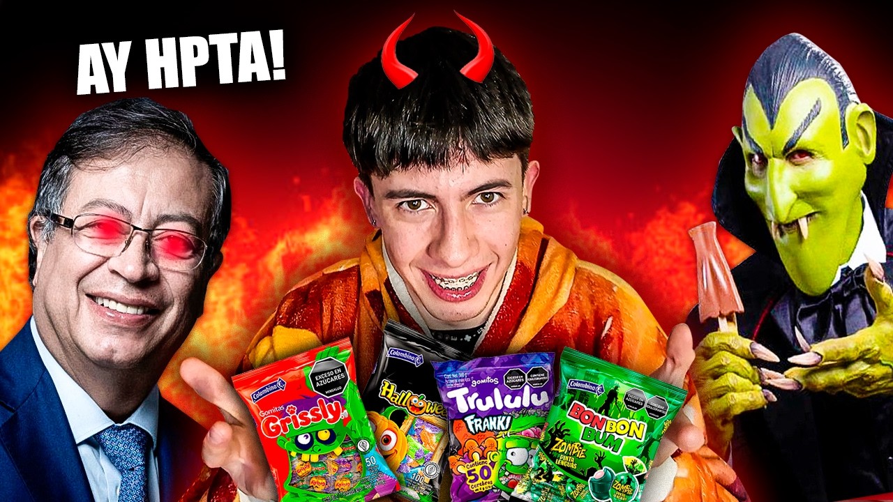 los DULCES DE HALOWEEN son del DIABLO😱