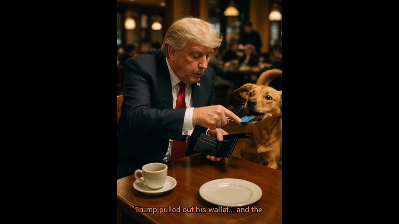 💳 Dog Runs Away with Trump&rsquo;s Credit Card! 😂