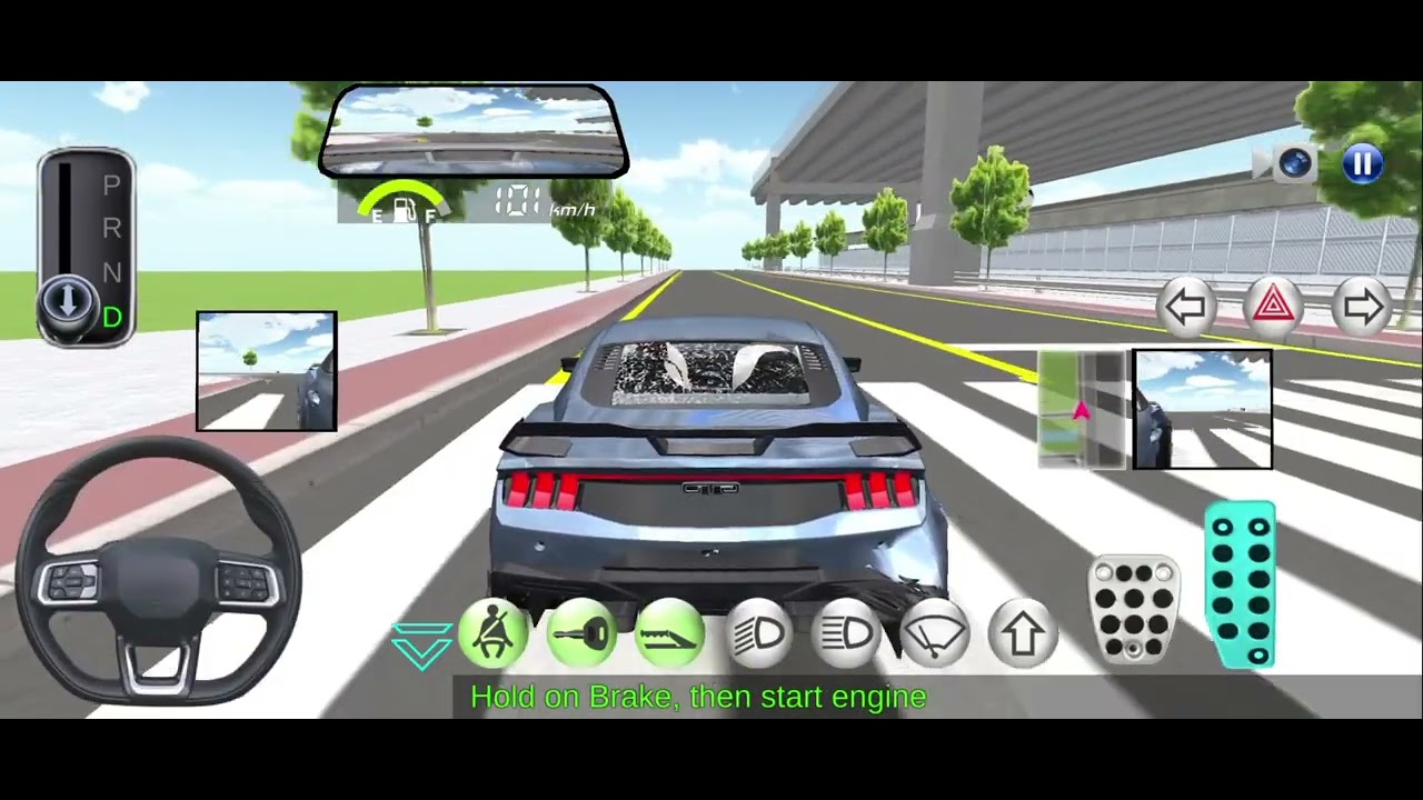 Car driving game 3D driving class this is my 3 video #viral #trending #gameplay #gaming #fun #crazy