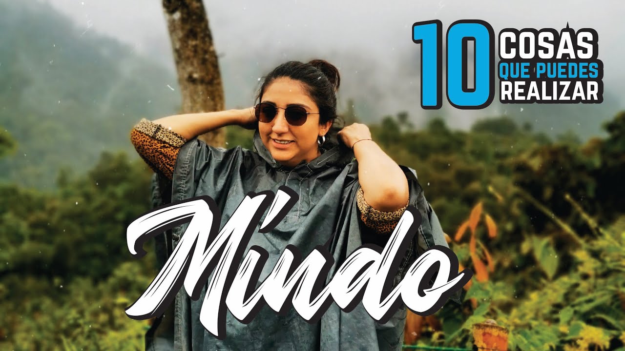 🌳QUÉ HACER en MINDO - ECUADOR / BOSQUE NUBOSO MÁS BIODIVERSO 😱