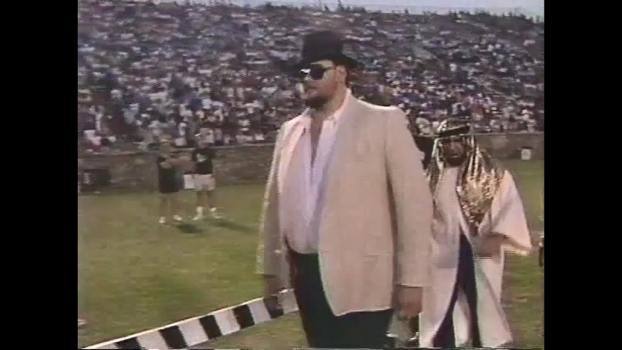 Western States Title   Barry Windham vs Big Bubba Rogers   Pro July 25th, 1987